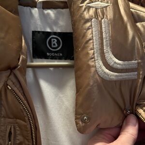 Bogner Women's golden Puffer Jacket